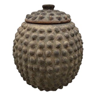 Burkina Faso Lobi Pot - Medium For Sale