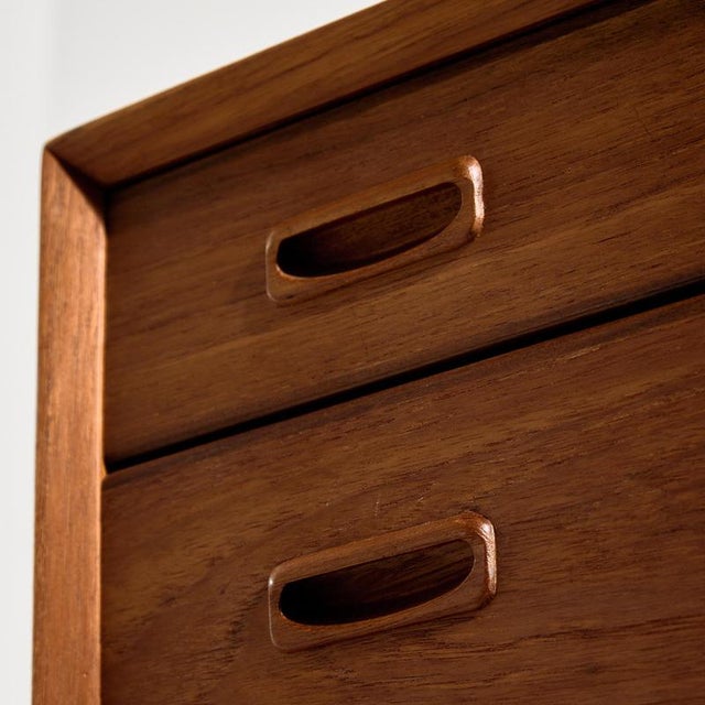 Teak Dresser with 7 Drawers, 1960s For Sale - Image 13 of 17