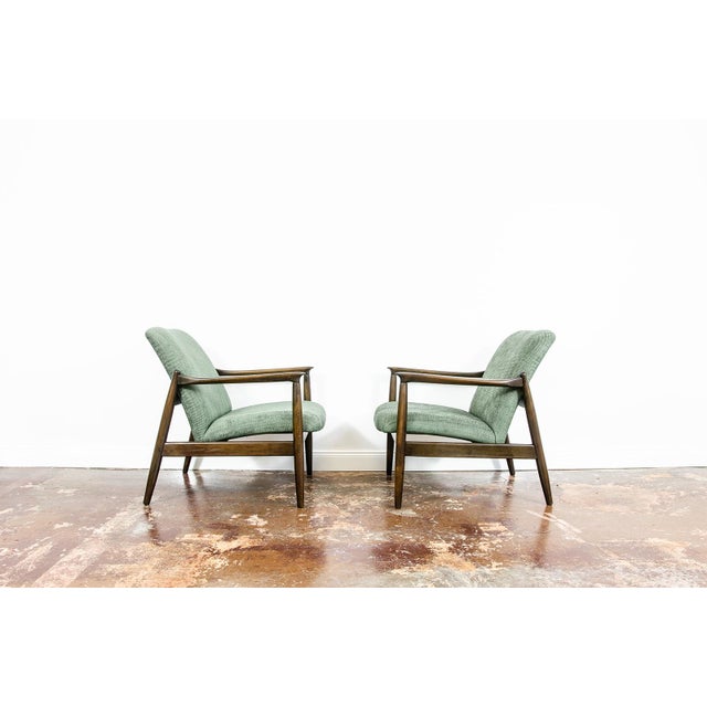 Mid-Century Modern GFM-64 Chairs by Edmund Homa, 1960s, Set of 2 For Sale - Image 4 of 14