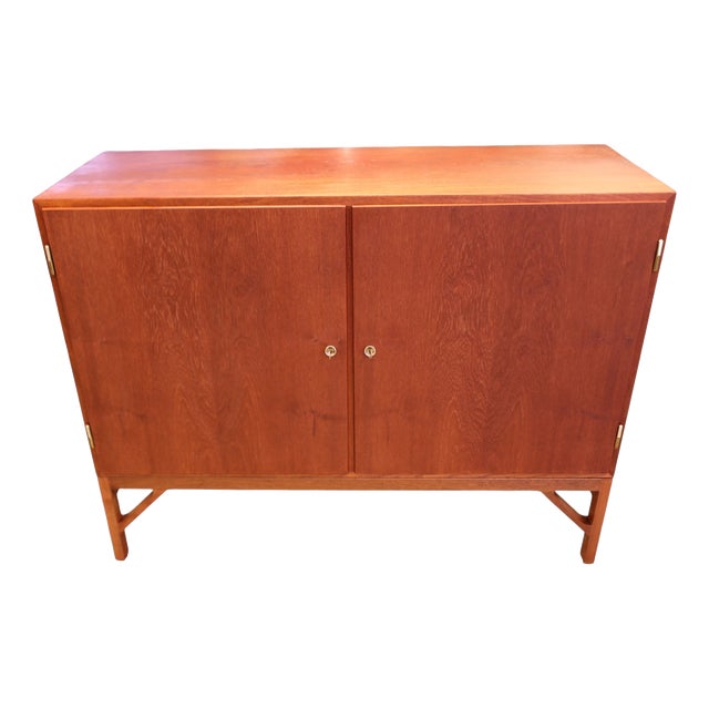 China Cabinet Model 132 in Teak by Børge Mogensen for FDB, 1960s For Sale