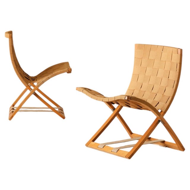 Foldable Lounge Chairs, Sweden, 1960s, Set of 2 For Sale - Image 10 of 10