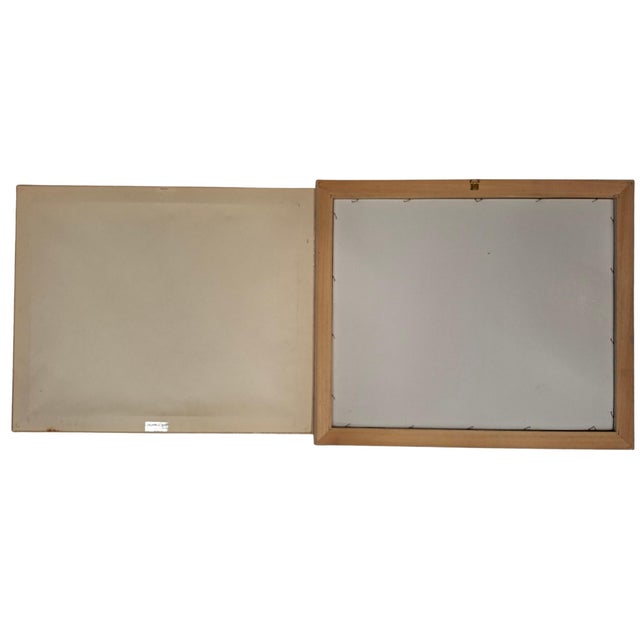 Vintage Wool Embroidery Artworks, 1980s, Set of 2 For Sale - Image 9 of 13