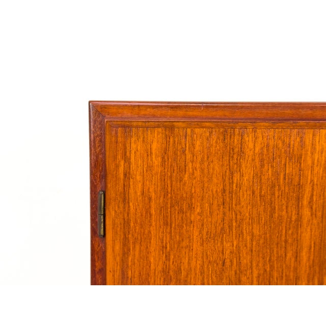 Wood Danish Sideboard in Teak by Børge Mogensen for Søborg Møbelfabrik, 1960s For Sale - Image 7 of 18