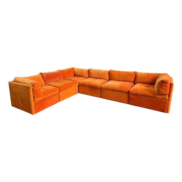 Adrian Pearsall 6-Piece Modular Sectional for Craft Associates, 1970 For Sale