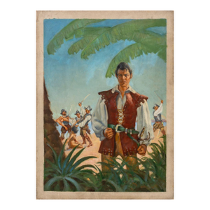 Bill Johnson Conquistadors Oil on Canvas
