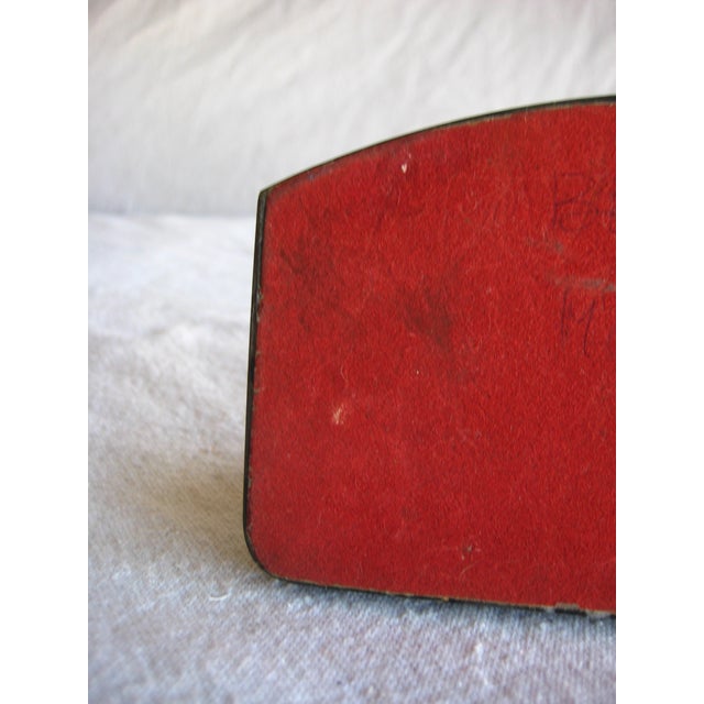 Mid Century French Desk Calendar and Pen Holder For Sale - Image 6 of 6