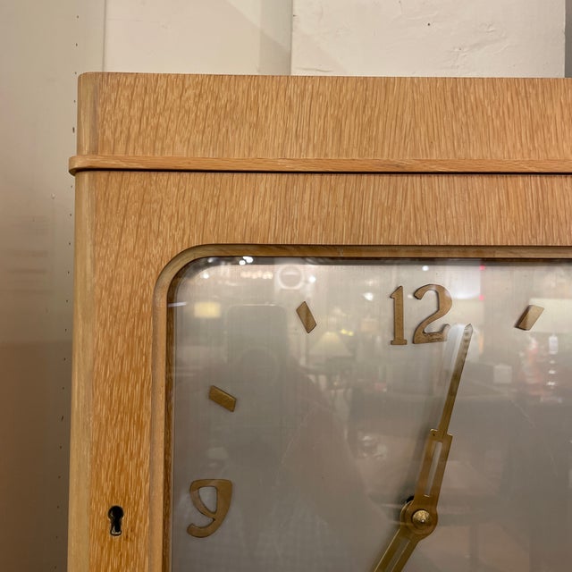 Mid 20th Century Hanson Clock Manufacturing Grandfather Clock Chairish