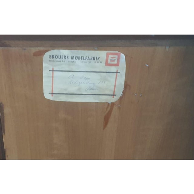 Large Danish Tall Bookcase in Rosewood by Erik Brouer for Brouers Mobelfabrik, 1960s For Sale - Image 10 of 12