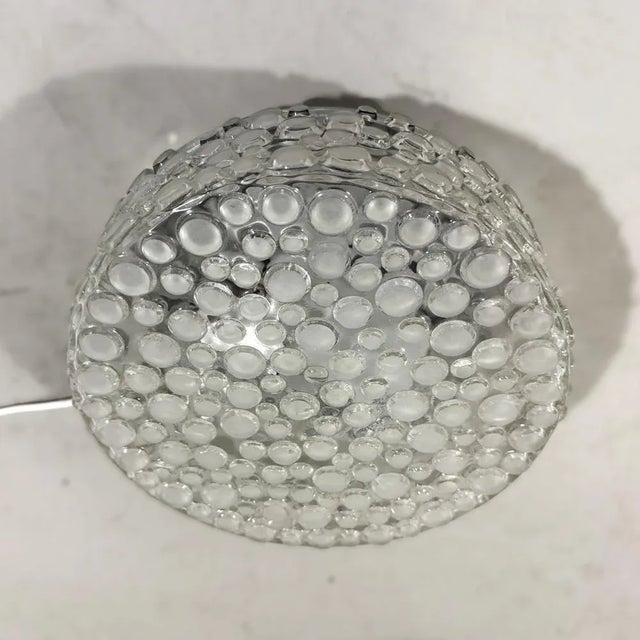 1960s Bubble Glass Wall or Ceiling Lamp, 1960s For Sale - Image 5 of 14