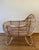 Wood Mid-Century Modern Rattan Baby Crib, 1960s For Sale - Image 7 of 13