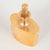Skultuna 23-carat gold-plated brass hip flask, 1970s. Elegant and sculptural hip flask in brass, 23 carat gold-plated,...