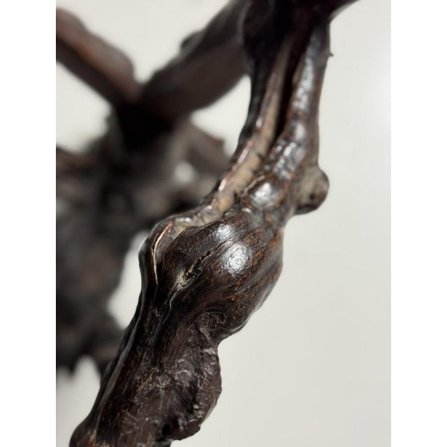 Robust / Wabi Sabi / Japandi / Sober Magazine rack / reading rack. In very good condition. Dimensions: 50L x 40D x 44H