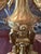 Antique Louis Xv Royal Bronze Pair Gilded Lamps Candleabra - a Pair For Sale - Image 14 of 17