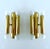 Vintage Space Age Brass Sconces, 1970s, Set of 2 For Sale - Image 9 of 18