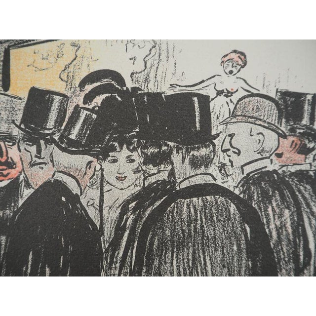Kees Van Dongen, Top Hat and Frock Coat, Lithograph For Sale - Image 6 of 7