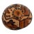 Peruvian Mates Burilados Folk Art Gourd For Sale