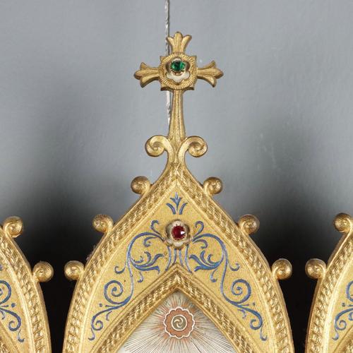 Gilded Bronze Altar Card For Sale - Image 4 of 11