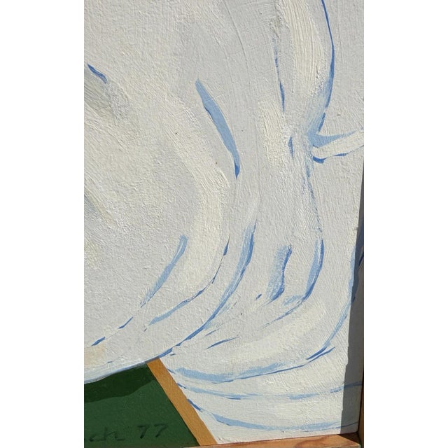 Arm Wrestling, Mixed Media on Wood Fiber For Sale - Image 7 of 13