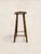 English Vintage English Turned Leg Wooden Round Stool For Sale - Image 3 of 8