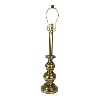 1990s Stiffel Cast Brass Table Lamp For Sale