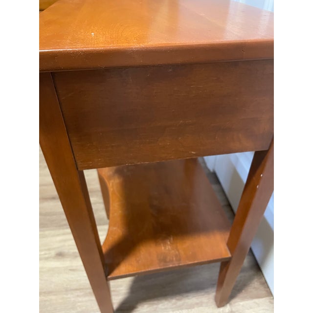 Brown Mid 20th Century Night Stand For Sale - Image 8 of 10