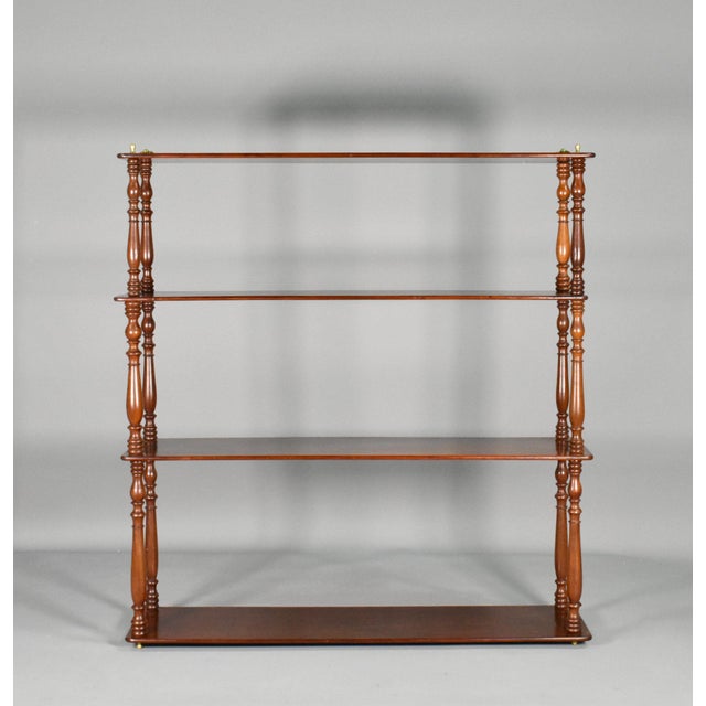 Napoleon III French Mahogany Wall Shelf Étagère, 19th Century For Sale - Image 15 of 15