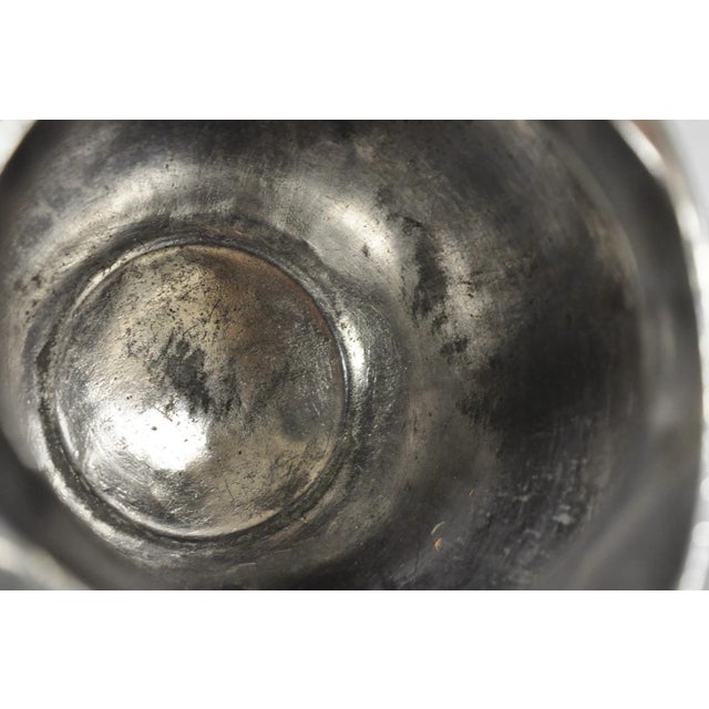 Silver Vintage James Dixon & Sons Sheffield England Silver Plated Bulbous Water Pitcher For Sale - Image 8 of 14