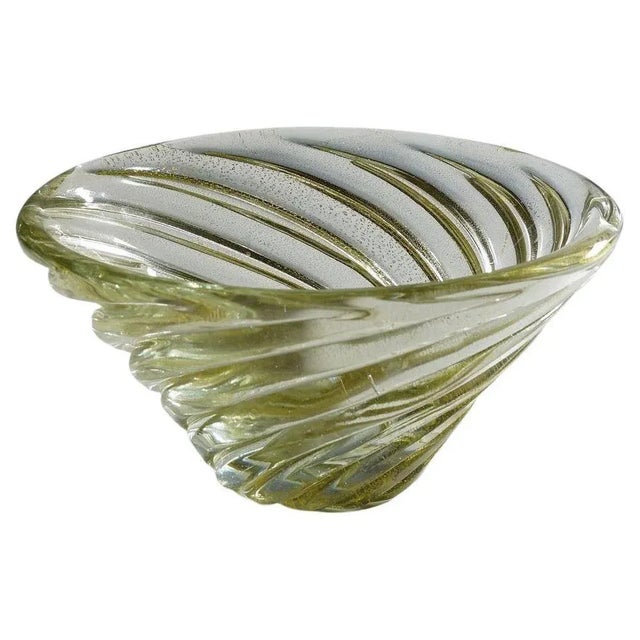Art Glass Bowl Diamante attributed to Paolo Venini, Murano, 1930s For Sale - Image 10 of 10