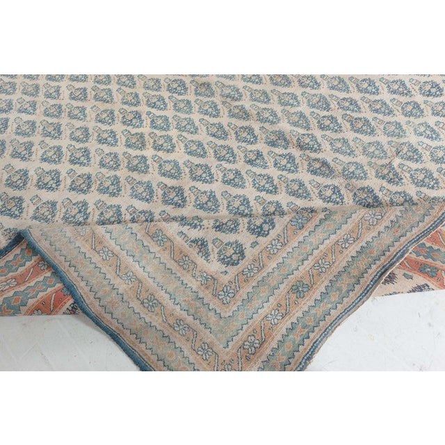 Oversized Antique Indian Agra Rug For Sale - Image 4 of 9