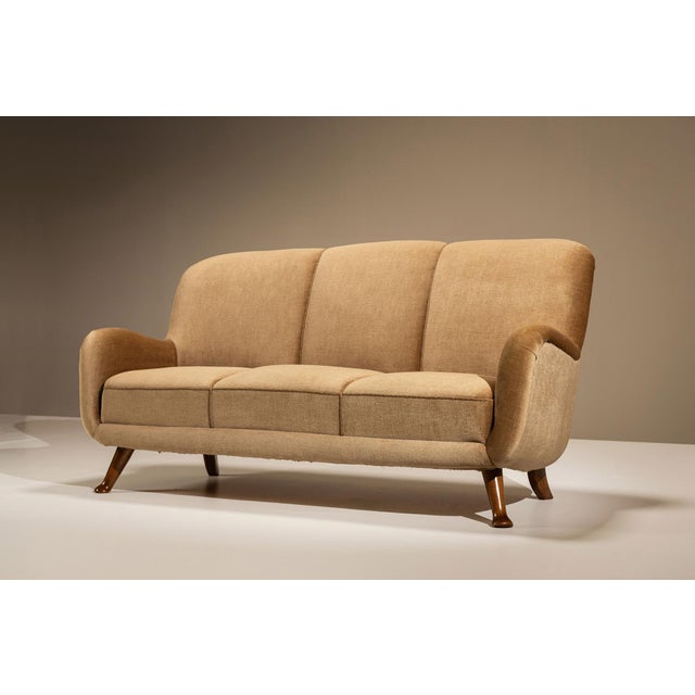 Three-Seater in Mohair from Berga Möbler, Sweden, 1940s For Sale - Image 4 of 13