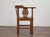 Brown English 19th Century Oak Corner Chair With Carved Back Splats For Sale - Image 8 of 9