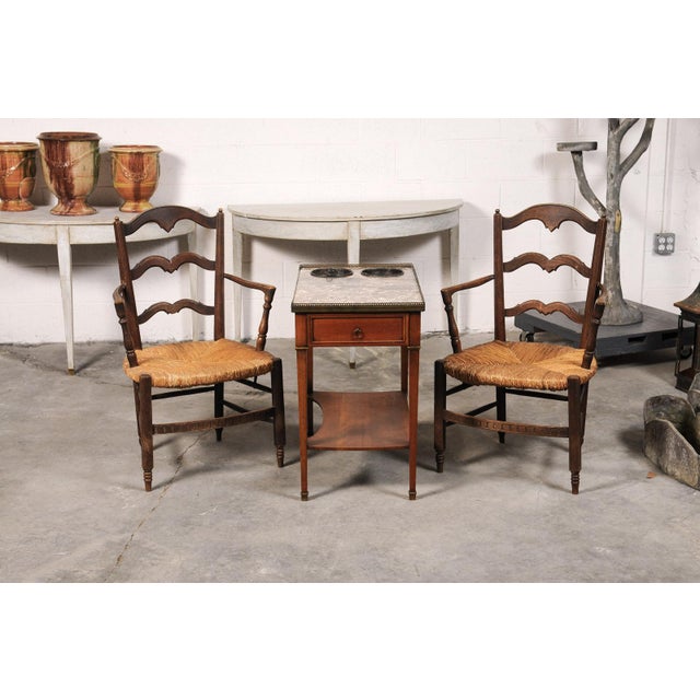 19th Century Marble Top Rafraîchissoir From France For Sale - Image 12 of 16