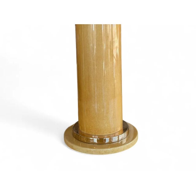 Vintage Italian Table Lamp by Aldo Tura, 1970s-1980s For Sale - Image 3 of 8