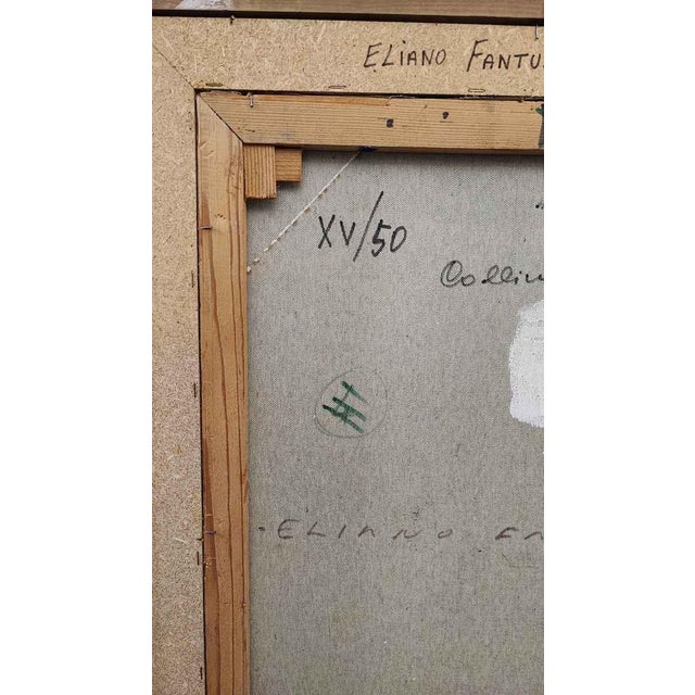 Eliano Fantuzzi, Untitled, Oil on Canvas, Framed For Sale - Image 10 of 18