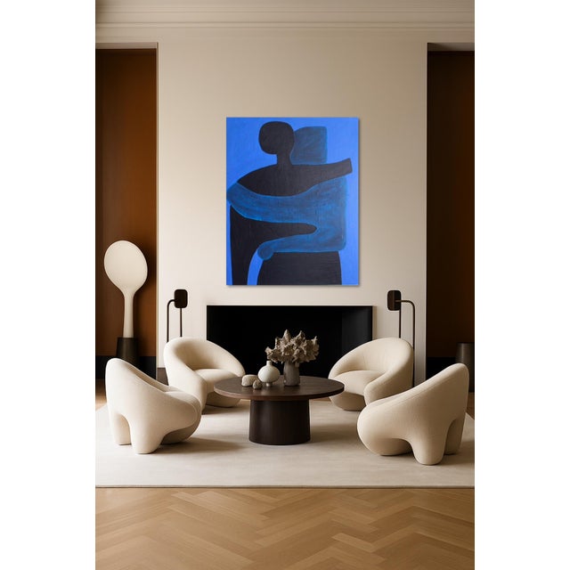 Bodasca, Can I Hold You Blue, 2026, Acrylic on Canvas For Sale - Image 6 of 12