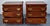 Vintage Pair Mahogany Nightstands Chippendale Chests With Pull Out For Sale In Philadelphia - Image 6 of 18
