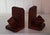 Mid-Century Cube Bookends in Teak, 1960s, Set of 2, in Very Good conditions. Designed 1960 to 1969