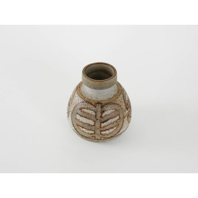 Vintage Danish Ceramic Vase from Søholm, 1960s For Sale - Image 4 of 8