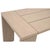 Brown Sur Wooden Backless Outdoor Dining Bench by Essentials for Living For Sale - Image 8 of 9