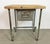 Wood Vintage Grey Industrial Worktable, 1960s For Sale - Image 7 of 18