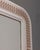 Glass Vintage Plastic Wall Mirror with Carrara Matte, 1970s For Sale - Image 7 of 9