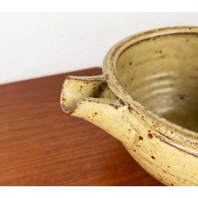 Ceramic Mid-Century Modern British Studio Pottery Bowl by Richard Batterham, 1960s For Sale - Image 7 of 18