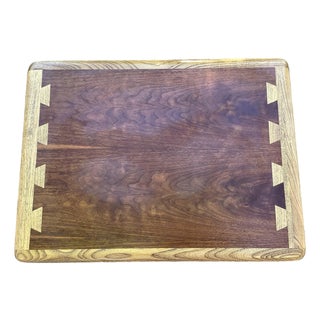 Mid 20th Century Lane 900-05 Walnut and Ash Side Table For Sale