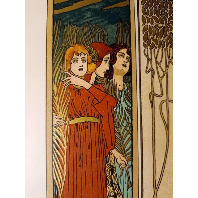 Koloman Moser, Hymn, 1903, Paper For Sale - Image 8 of 10