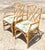 Vintage Coastal Chinese Chippendale Rattan Armchairs – A Pair For Sale In West Palm - Image 6 of 12
