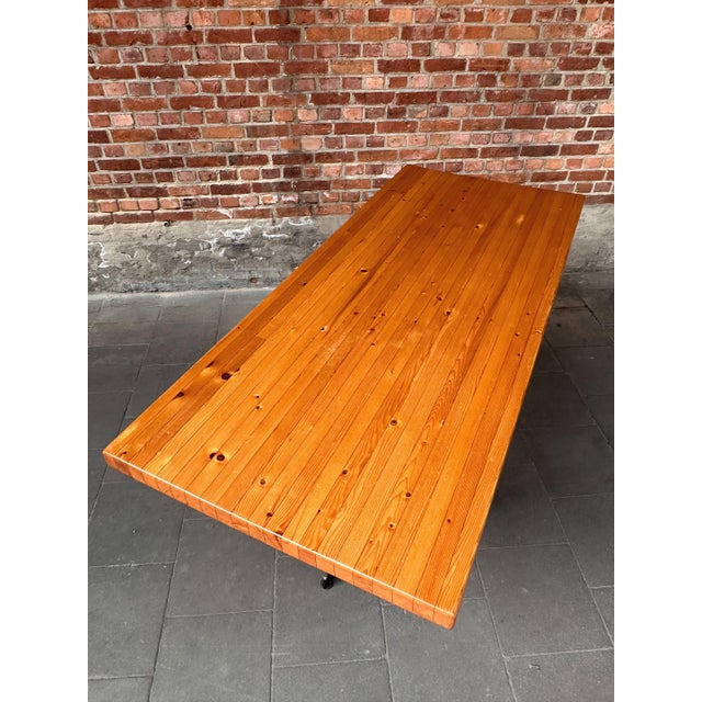 Dining Table by Charlotte Perriand for Les Arcs, France, 1960s For Sale - Image 9 of 18