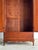 Brown Antique Mahogany Cabinet With Mirrored Doors For Sale - Image 8 of 16