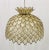 Stunning Vintage Mid Century Modern Pearlescent Layered “petal” Pendant Chandelier. Great look, beautiful dome shape with...
