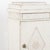 Wood 19th Century Swedish White Gustavian Narrow Cabinet For Sale - Image 7 of 12