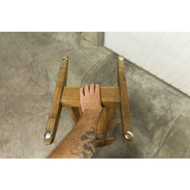 Wood School Chair from Hohenloher Schulmöbel Turngerätefabrik, 1890s For Sale - Image 7 of 16